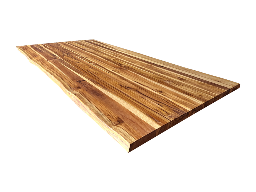 Tischplatte Mit Waldkante Aus Teak Tischplatten Tische Wohnwelt