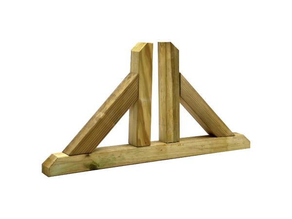 Stellfuß Standfuß für Zaunelemente KDI grün