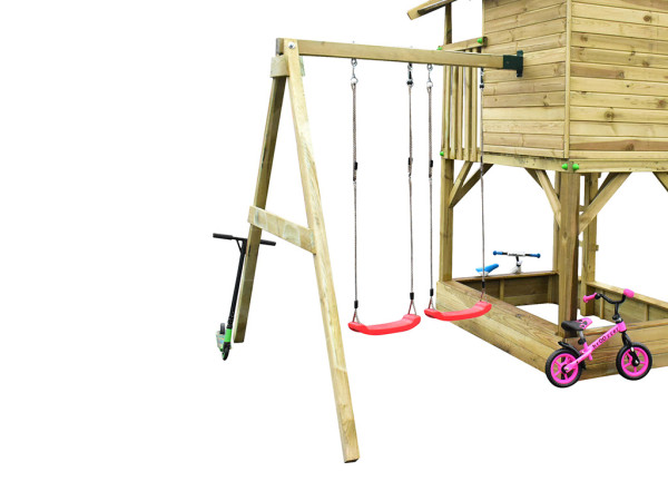 Doppelschaukelanbau Doppelschaukel-Modul KDI für Prestige Garden Stelzenhäuser