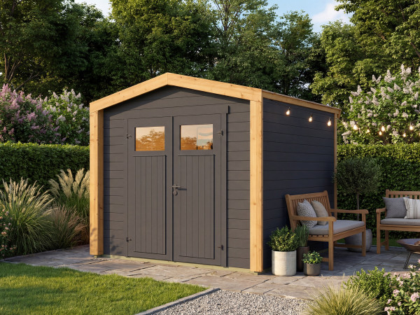 Gartenhaus Killarney 19mm Anthrazit