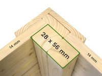 Vorschau: Marktstand - Verkaufsstand Niko 2 14 mm naturbelassen Vorschau: Marktstand - Verkaufsstand Niko 2 14 mm naturbelassen