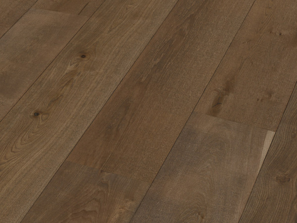 Lindura Echtholzboden Easy Step Eiche authentic olivgrau 8903 Landhausdiele