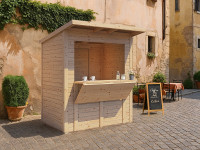 Marktstand - Verkaufsstand Ivy 14 mm naturbelassen Marktstand - Verkaufsstand Ivy 14 mm naturbelassen