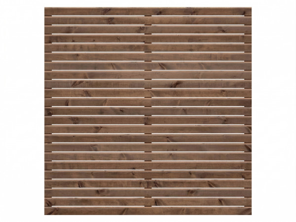 Rhombuszaun DIY-Bausatz Kiefer KDI braun