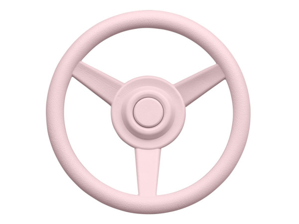 Lenkrad rot 30 cm pastellrosa