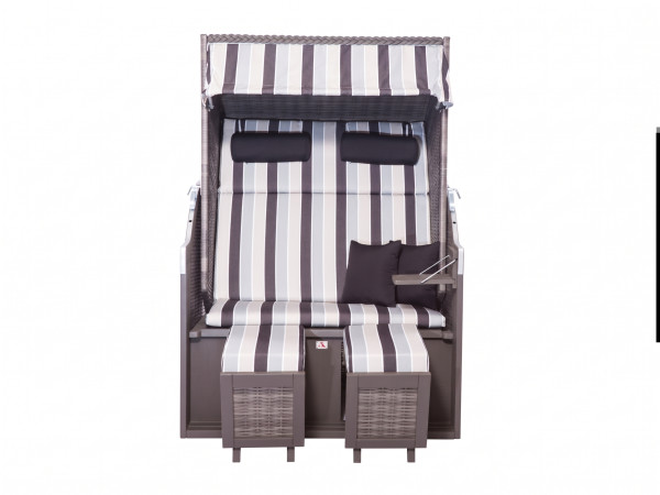 Strandkorb Trendy Pure Standard grau Design 435