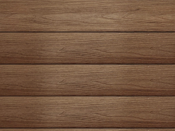 Terrassendiele WPC teak Holzoptik geprägte Oberfläche