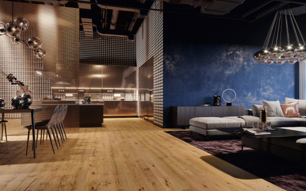 Parkett Grande Eiche Biscotti Country Landhausdiele
