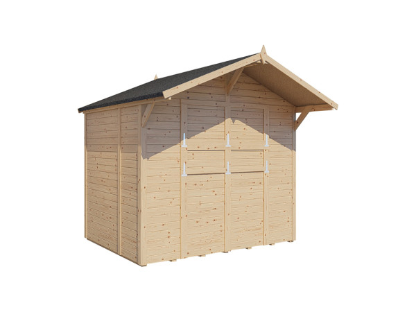 Marktstand - Verkaufsstand Niko 2 14 mm naturbelassen