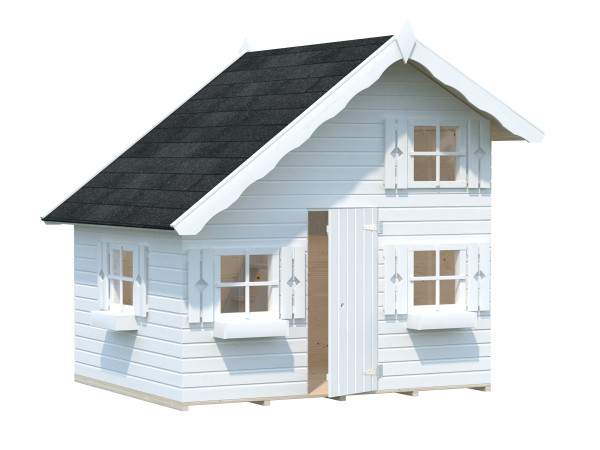 Spielhaus Tom 3,8 m² weiß