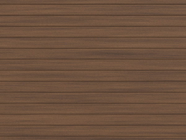 Fassadenverkleidung WPC co-extrudiert Standard Teak Nut- und Federprofil