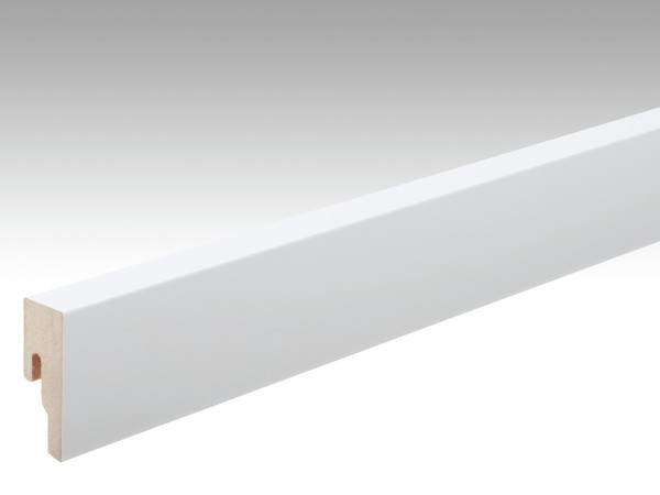 Sockelleiste Profil 8 PK Weiß streichfähig 2266