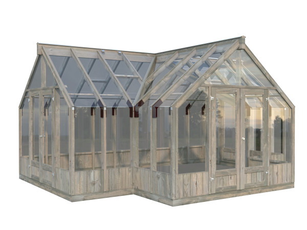 Pavillon Emilia 19,1 m² grau KDI