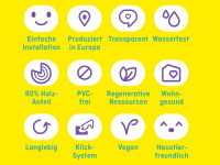 Vorschau: Designboden KIWI now Deine sonnige Wahl Eiche Landhausdiele Vorschau: Designboden KIWI now Deine sonnige Wahl Eiche Landhausdiele