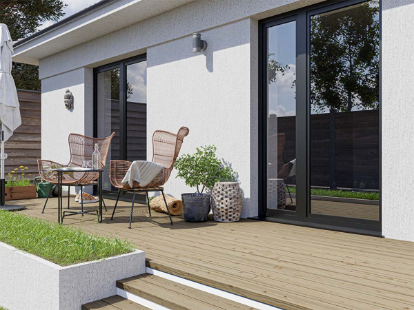 Terrassendiele Kiefer KDI