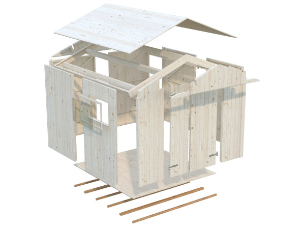 Gartenhaus Nils 5,4 m² 16 mm
