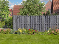 Vorschau: NATURA Bohlen-Zaun DIY-Bausatz grau Vorschau: NATURA Bohlen-Zaun DIY-Bausatz grau