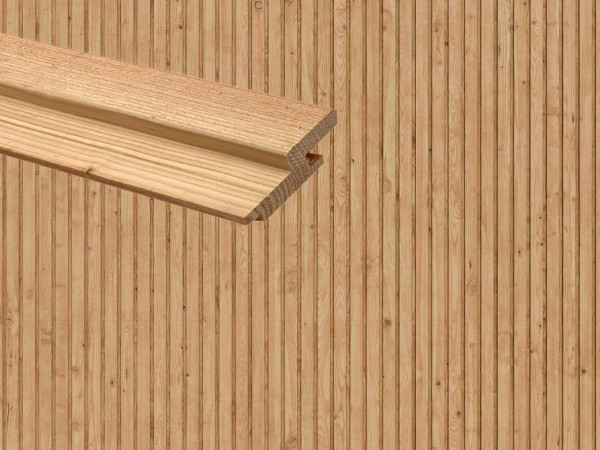 Fassadenprofil Verto kanadische Douglasie