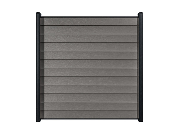 Bohlenset Premium für WPC-Steckzaunsystem Antique