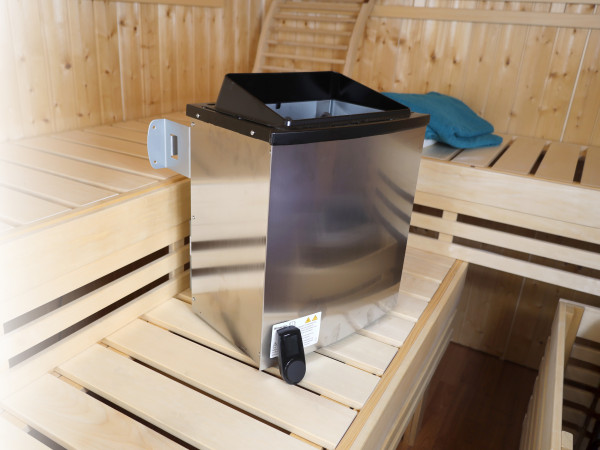 Klassischer Saunaofen 11 kW SET finnisch inkl. Saunasteine und Steuergerät Wifi