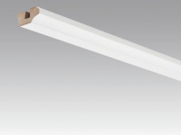 Deckenabschlussleiste Uni weiß glänzend Deckenabschlussleiste Uni weiß glänzend