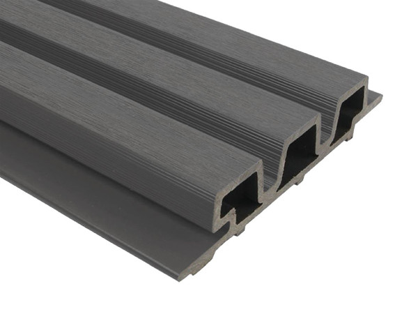 WPC Fassadenverkleidung Rhombus WEO 35, Dark Grey