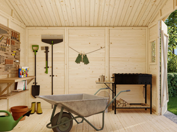 Gartenhaus Dan 7,5 m² 16 mm