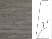 Sockelleiste Eiche Lazio D3912 Dekor Ktex 1 Sockelleiste Eiche Lazio D3912 Dekor Ktex 1