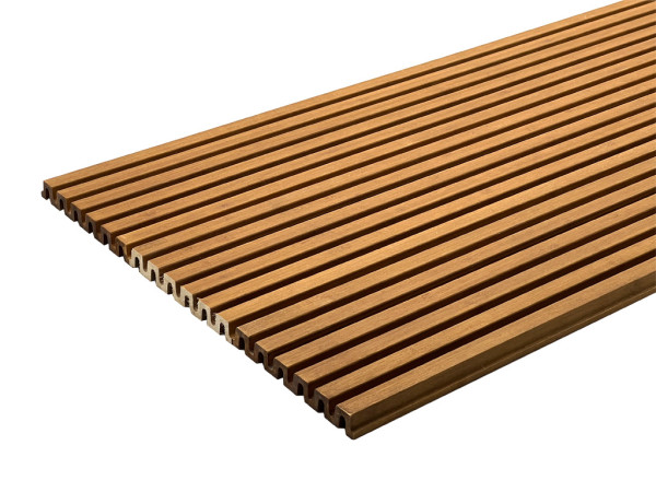 Fassadenverkleidung Bambus Rhombusoptik schmal, für den Außenbereich