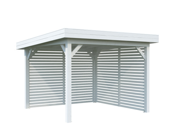 Pavillon Lenna 8,3 m² Set 302 weiß