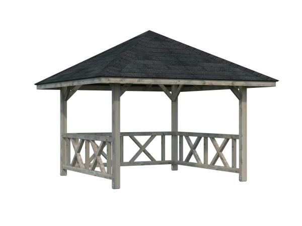 Pavillon Bianca 8,3 m² Set 101 grau