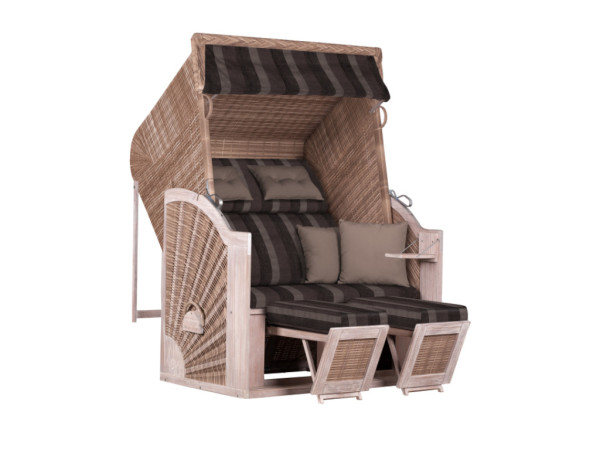 Strandkorb PURE Classic XL SUN PE seashell Design 481