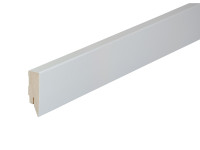 Sockelleiste Topline Massivholzkern Gletscherweiß Dekor Sockelleiste Topline Massivholzkern Gletscherweiß Dekor