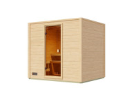 Vorschau: Gartensauna Lenchen 3 natur SPARSET mit 9 kW Ofen und ext. Steuerung Vorschau: Gartensauna Lenchen 3 natur SPARSET mit 9 kW Ofen und ext. Steuerung