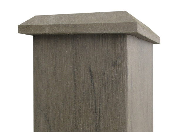 WPC Zaunpfosten Beige 200 cm - WPC Pfosten