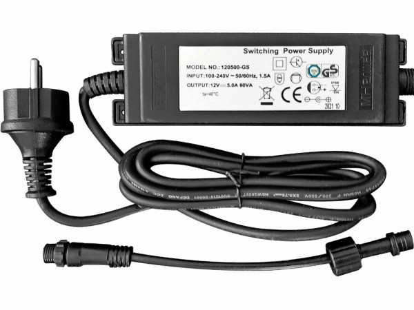 EASY-FENCE/ROM LED-Trafo 60 W für max. 6 LED-Lichtleisten