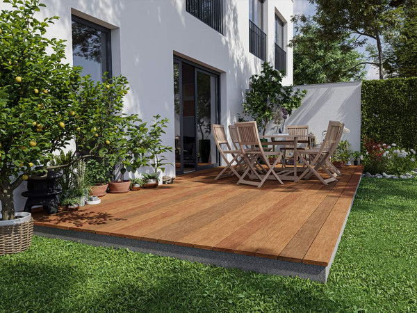 Cumaru Terrassendiele – kurze Längen