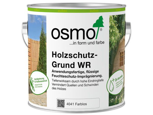 Holzschutz-Grund WR farblos 2,5 Liter