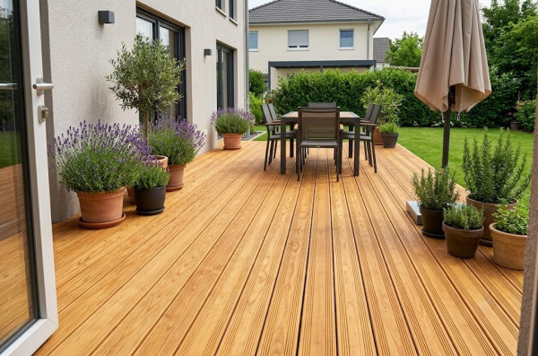 Terrassendiele Europäische Lärche D29 unbehandelt