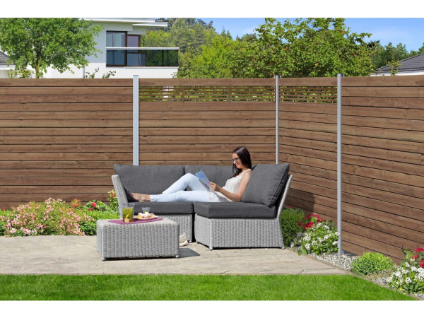 Bohlenset für Steckzaunsystem GARDO XL DIY Kiefer