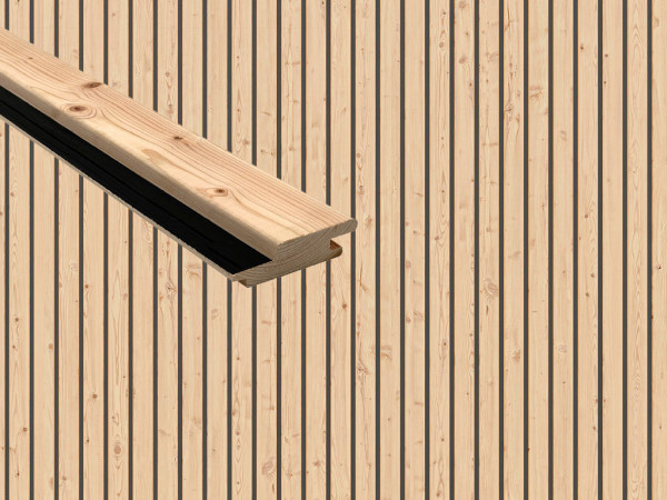 Fassade Rhombusleiste kanadische Douglasie