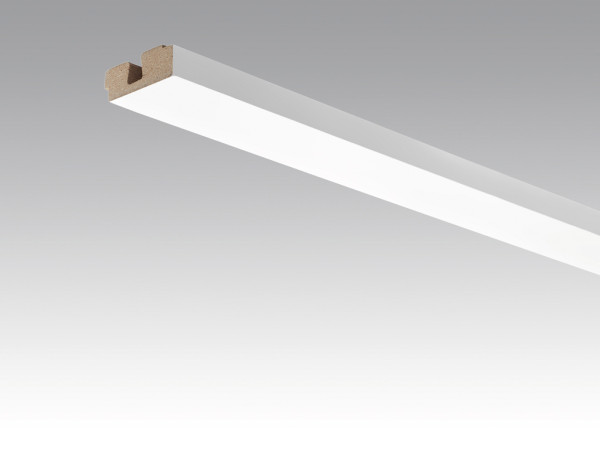 Wand- und Deckenleiste Uni weiß glänzend 324 Dekor