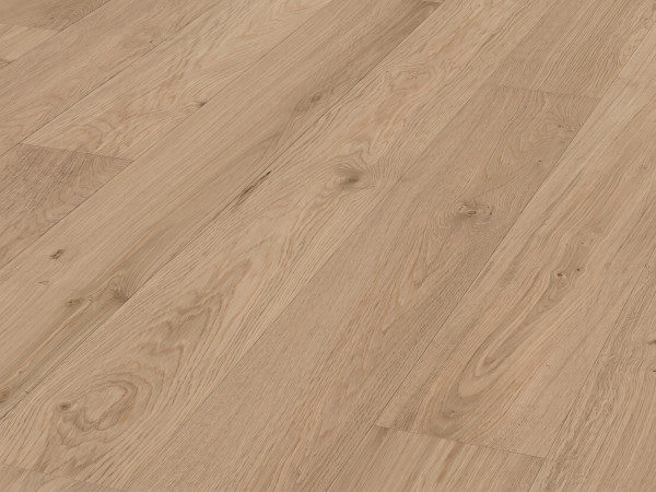 Lindura Echtholzboden Easy Step Eiche lebhaft creme 8935 Landhausdiele Gebürstet
