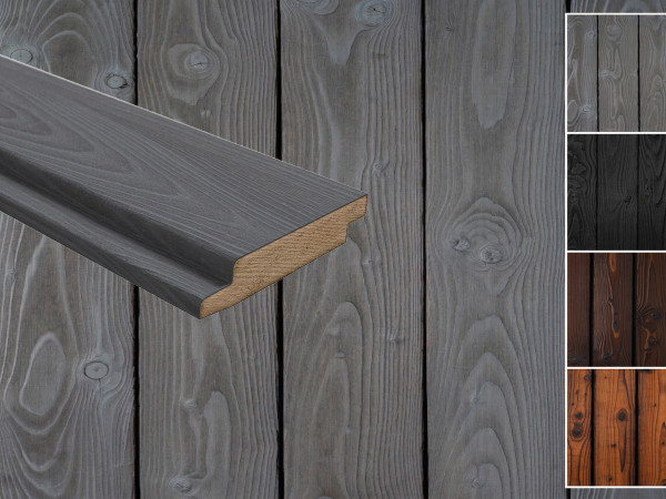 Fassadenverkleidung Fichte/Kiefer Sturmgrau DRAGONwood