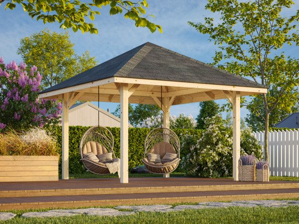 Pavillon Bianca 8,3 m² hellbraun