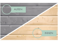 Vorschau: Hybrid-Gartenhaus Jupiter D Set wassergrau-anthrazit Vorschau: Hybrid-Gartenhaus Jupiter D Set wassergrau-anthrazit