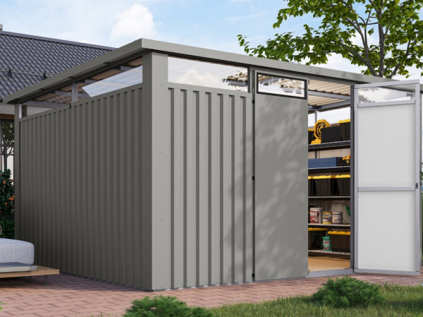 Metall-Gerätehaus "Østen 4"