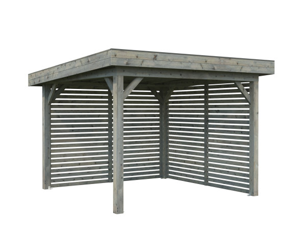 Pavillon Lenna 8,3 m² Set 302 grau