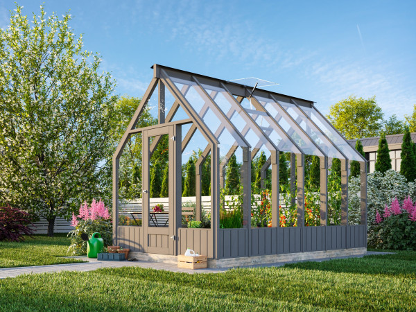 Pavillon Emilia 8,2 m² dunkelgrau