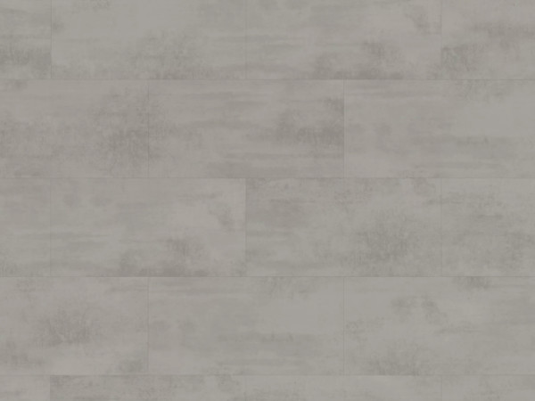 Designboden GreenTec Chromix silber EPD046 Fliesenoptik